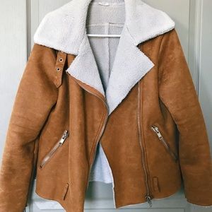 Brandy Melville suede jacket